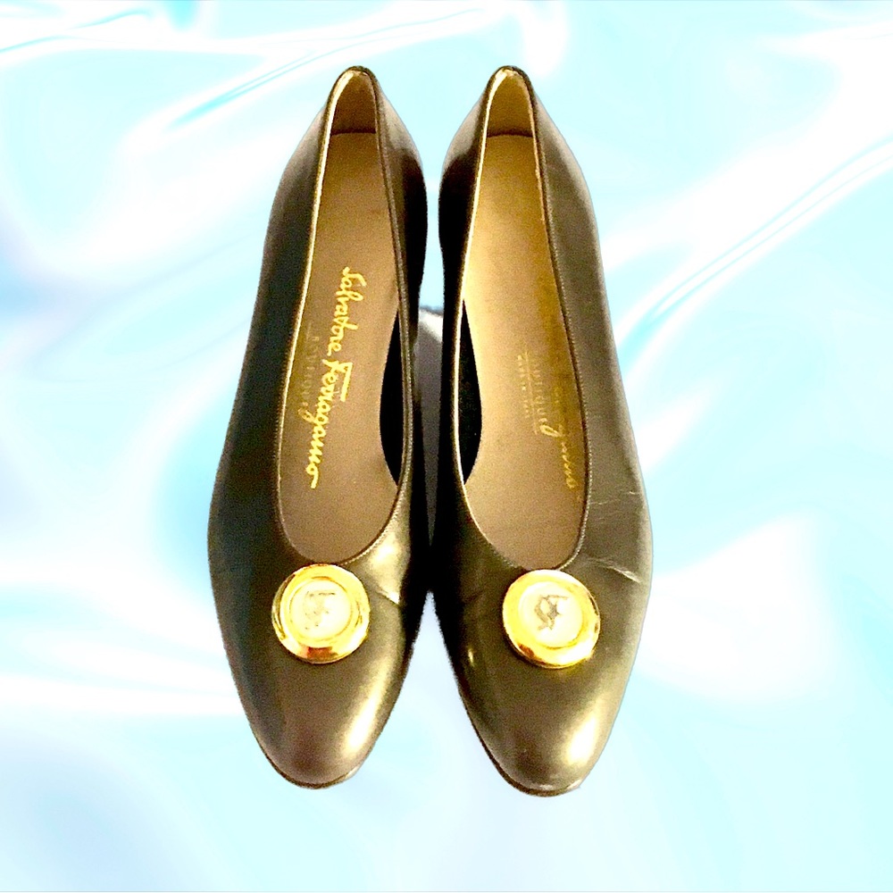 Salvatore Ferragamo.Leather Shoes